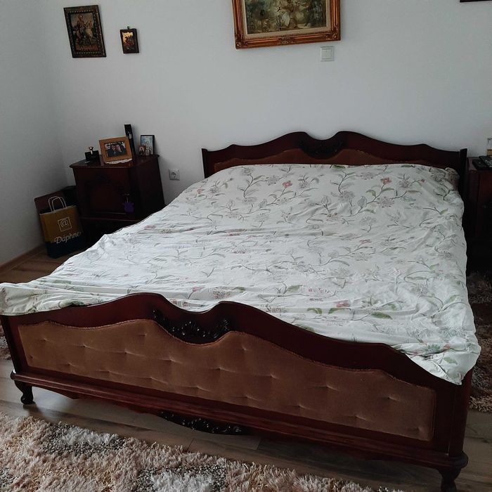 Продавам  спалня 2 нощни шкафчета скрин шкаф за телевизор