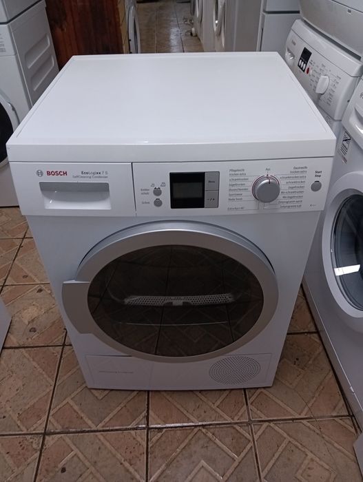Сушилня с термопомпа Бош Bosch Eco Logixx 7S  7кг.  2 години гаранция!