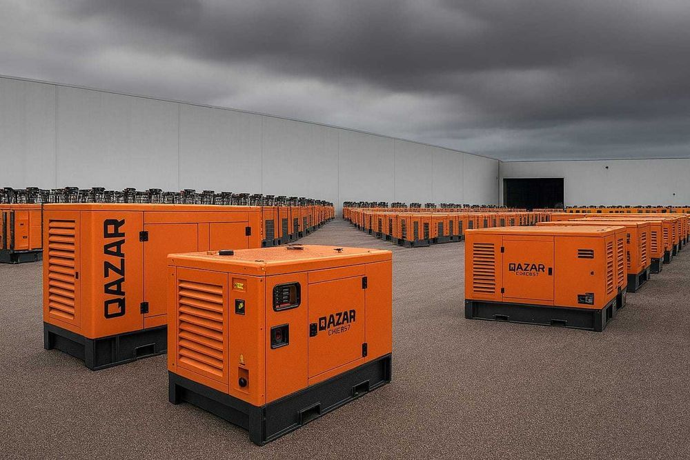 Дизельные генераторы QAZAR в ассортименте! ДГУ в наличии!