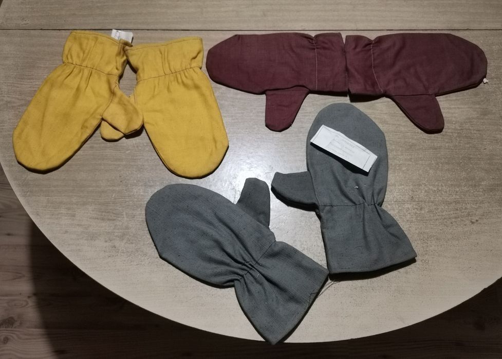 Предпазни ръкавици с 5 пръста и с палец