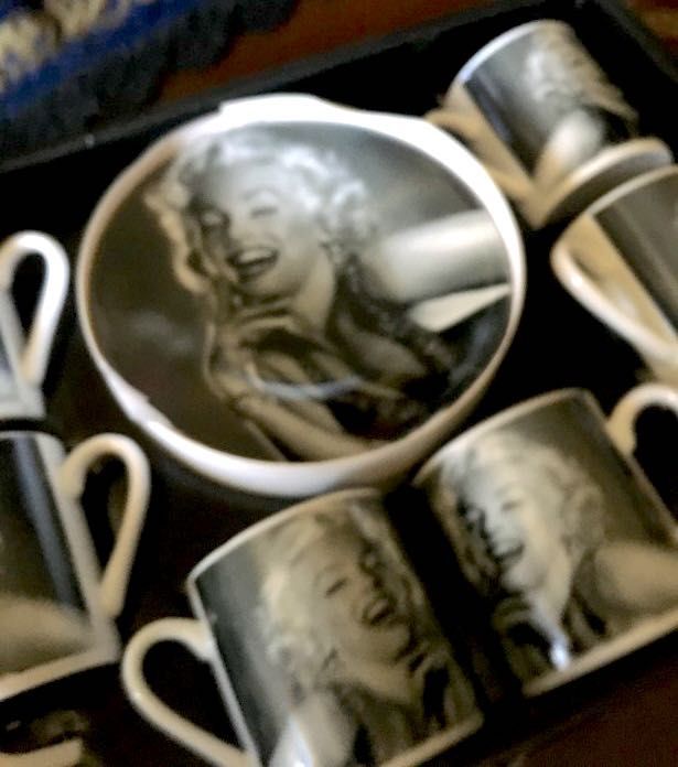 Deosebit serviciu pt.cafea-portret inegalabila-Marilyn Monroe-Olanda