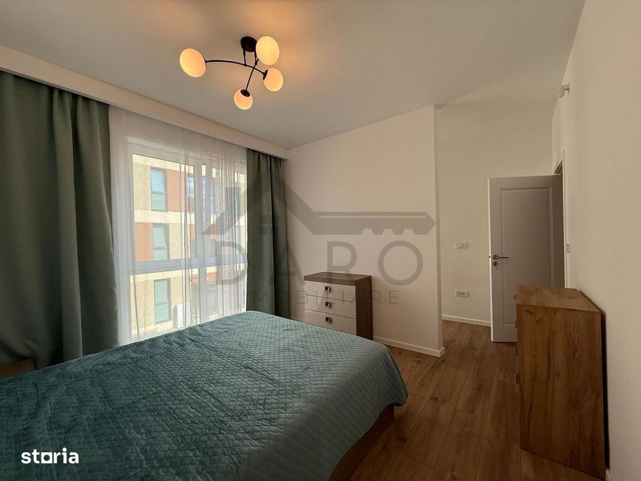 Inchiriez apartament cu 2 camere , bloc nou