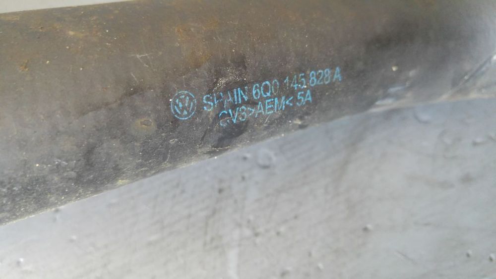 furtun tub intercooler 1.4 tdi amf vw polo 9n seat ibiza skoda fabia cordoba 6q0145828a 6q0145762af