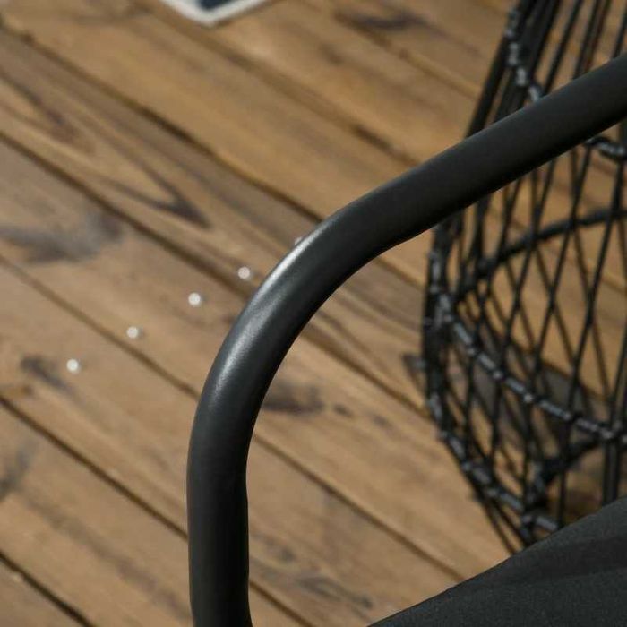 Комплект градински мебели от ратан Outsunny от 3 части