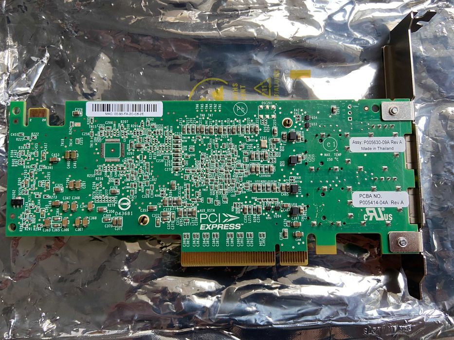 Emulex 2x 10Gb SFP+ Ethernet PCIe мрежова карта