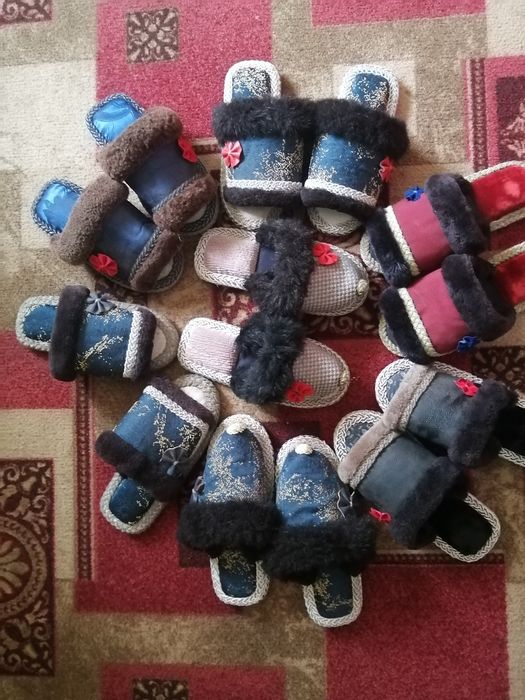 Тапочки ручная работа