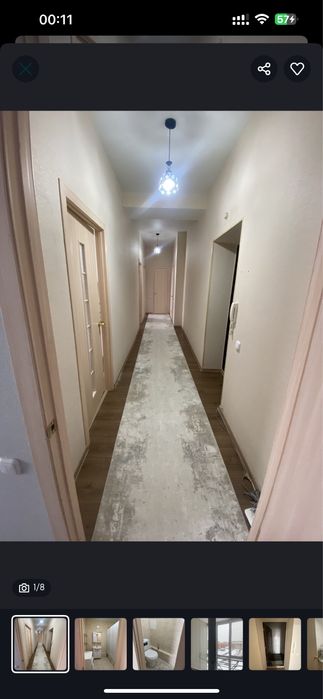 Дорожка ковровая палас 40000