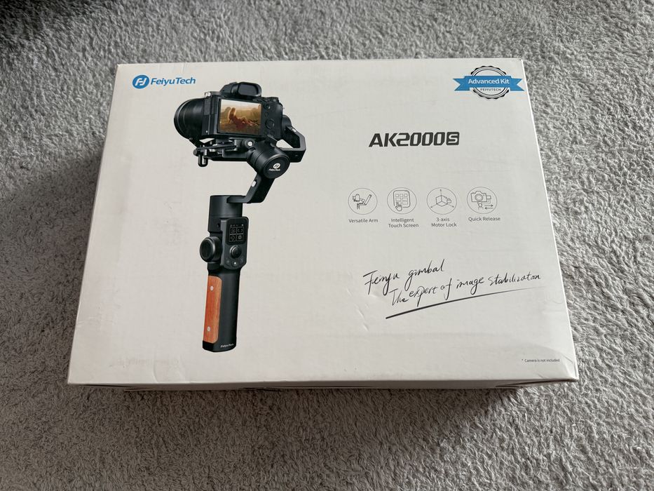 FeiyuTech AK2000S – Gimbal profesional | Bundle complet | Impecabil | Achizitionat de la F64