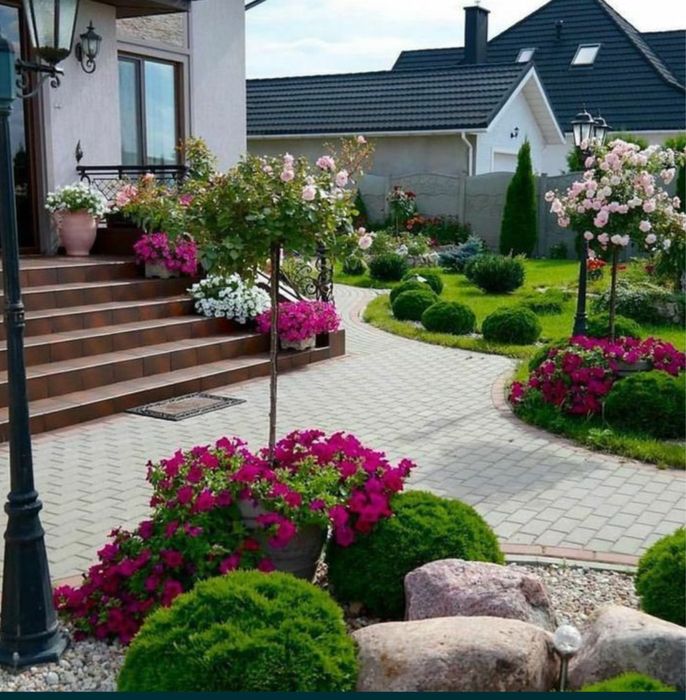 Газон Автополив ручной полив