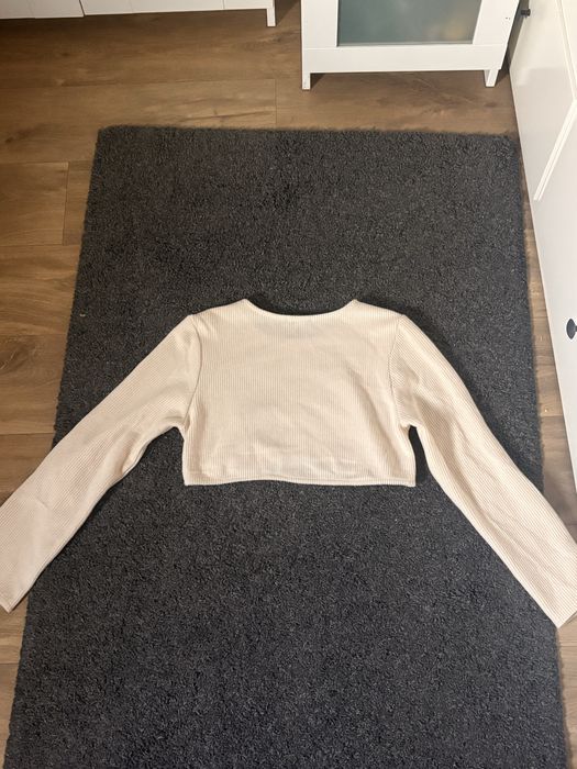 Bluza crop top zara