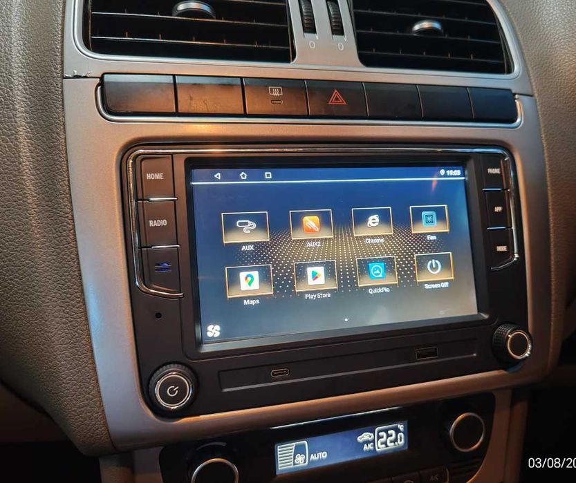 Navigatie Vw, Skoda, Seat, Ecran de 7inch, 2G+ 32G, MONTAJ INCLUS