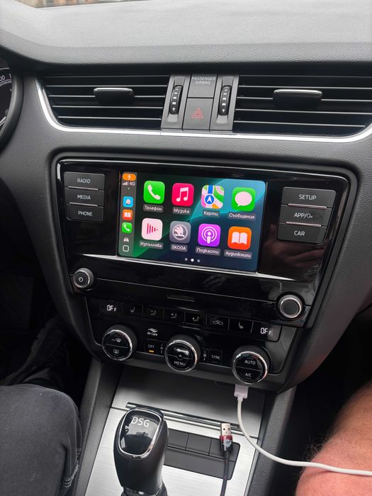 ŠKODA Mib2 Men2 LG SmartLink Apple CarPlay Android Auto Шкода  skoda