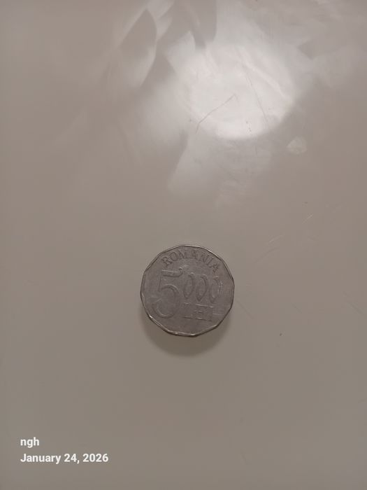 Moneda 2002 5000 lei