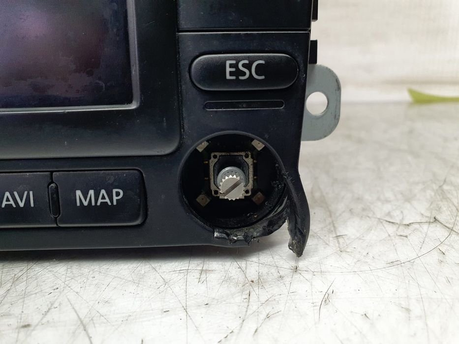 Radio cd mp3 player cu navigatie 1z0035194a Skoda Octavia 2 (facelift) (2008 - 2013)