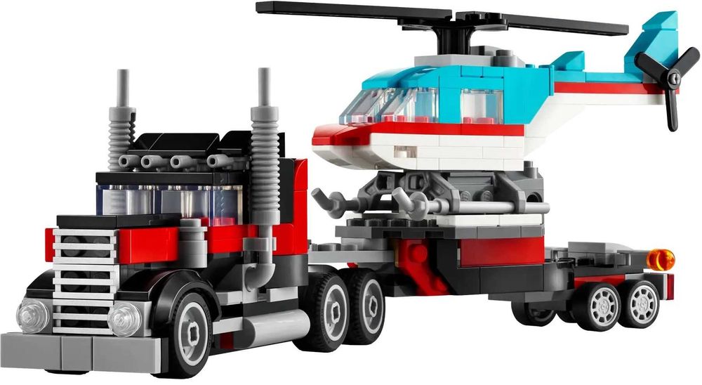 LEGO Creator 3 в 1 31146 Камион с хеликоптер