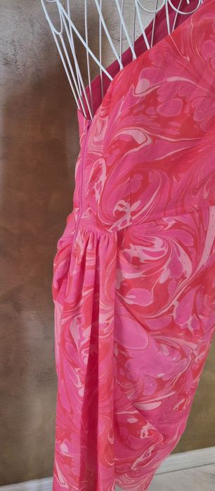 Розова рокля с едно рамо "ASOS "