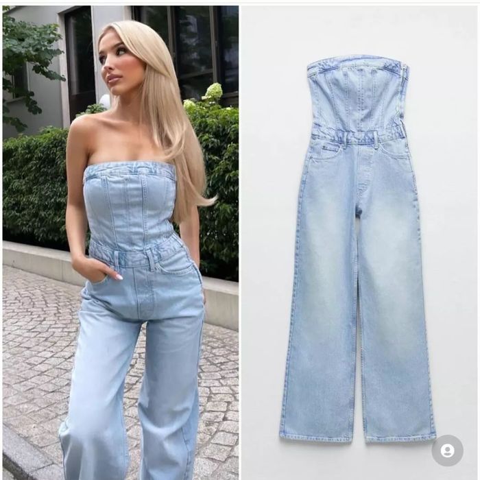 Джинсовый комбенизон