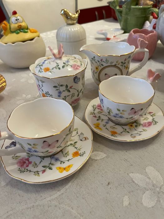 Порцеланов сет за кафе Easy life