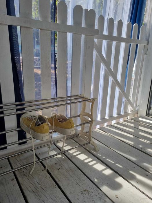 Продавам стационарна каравана с навес на къмпинг "Якото Място"