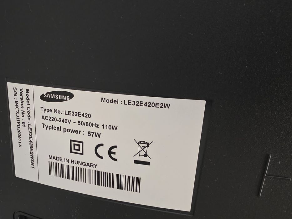 TV samsung LCD 80 cm