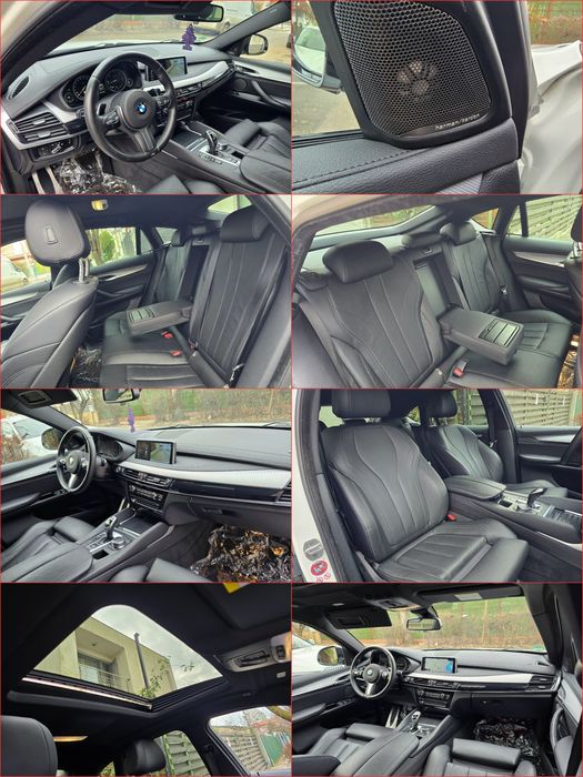 Bmw X6 M 3.0Xdrive 2018/Alb-Alpin/Pachet M-Trapa/Nerulat-RO- BIJUTERIE