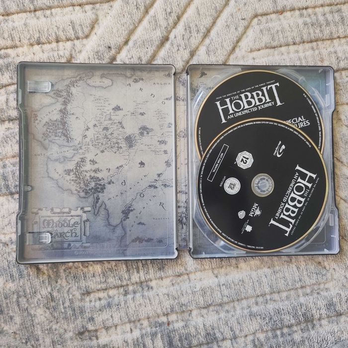 Hobbit:An Unexpected Journey Blu-Ray Steelbook