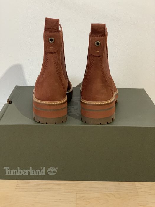 Timberland ghete Courmayeur Valley Chelsea rust nubuck