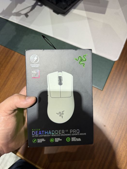 RAZER Deathadder V3 PRO Беспроводная мышка/мышь Superlight