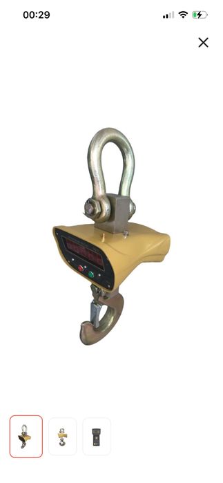 Весы крановые K-5000 до 5000 кг