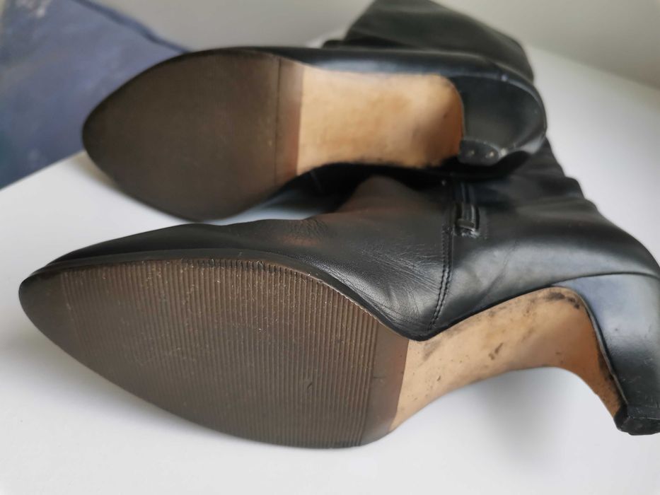 Cizme HOGL 37, UK 4.5, negre, made in Austria