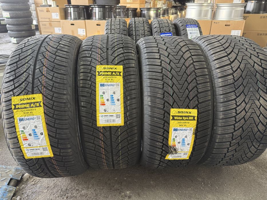 255/35 R19 + 225/40 R19 SONIX anvelope noi M+S pentru BMW Seria3 G20