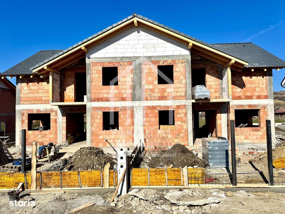 Casa cu 4 camere, 117mp utili+terasa acoperita(26mp), teren 334mp