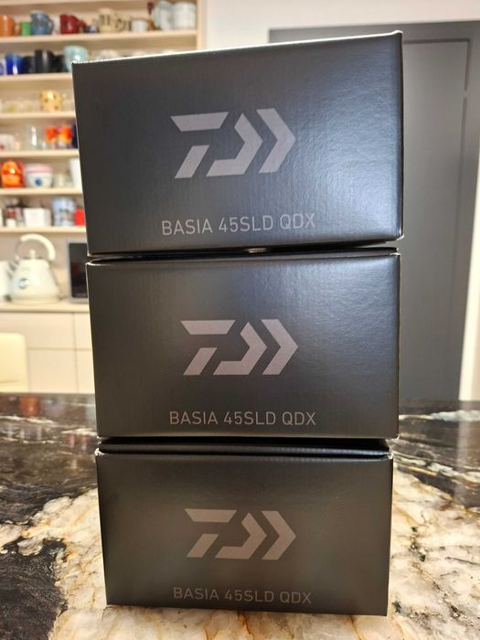 VAND 3 mulinete Daiwa Basia 45 SLD QDX