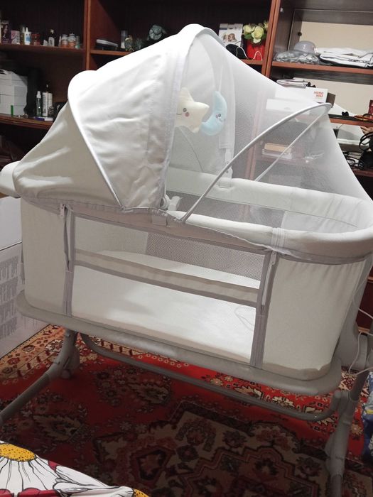 Люлька колыбелька 4 в 1, Mastela Deluxe 4 in 1 Bassinet