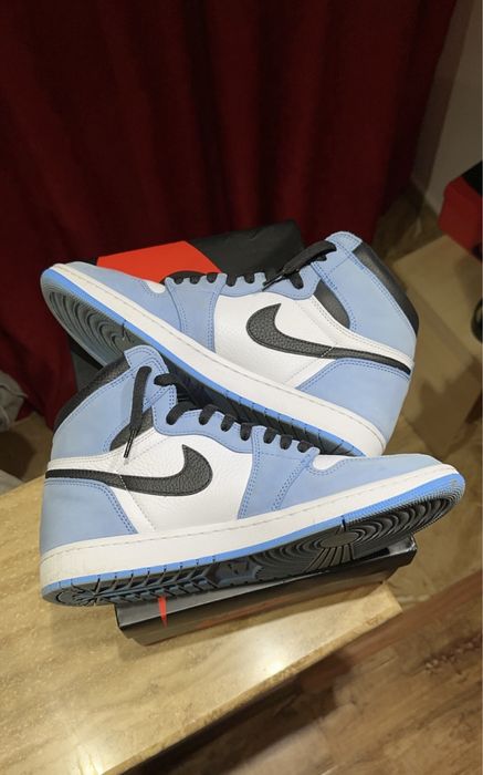 Jordan 1 High University Blue Originali cu Legit Check Marimea 45