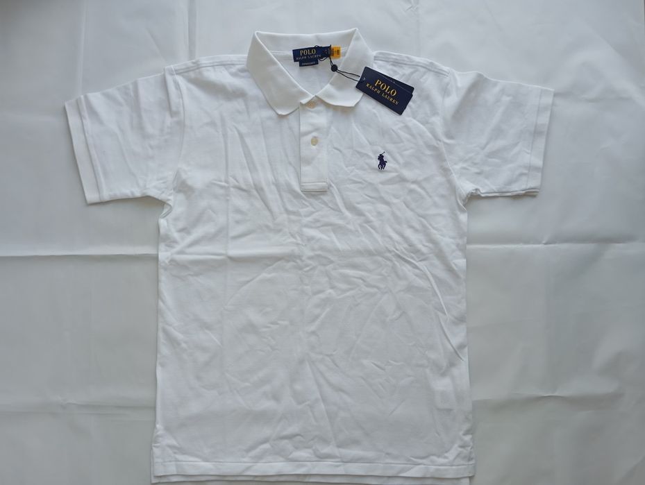 Tricou Polo Ralph Lauren - Marimea L - Alb