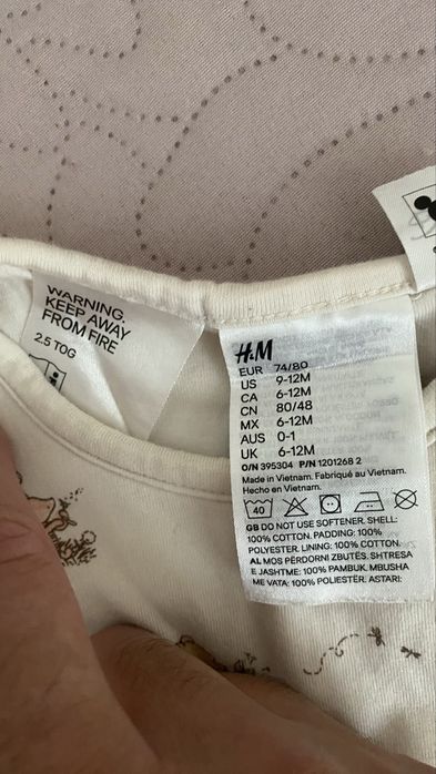 Sac de dormit H&M 2.5 tog