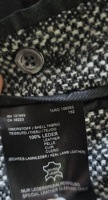 Palton / Parka piele naturală miel Drykorn Taro