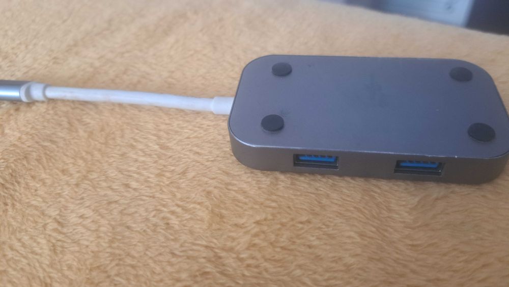 Hub adaptor USB C - HDMI, 3 x USB 3.1, 1 x USB C