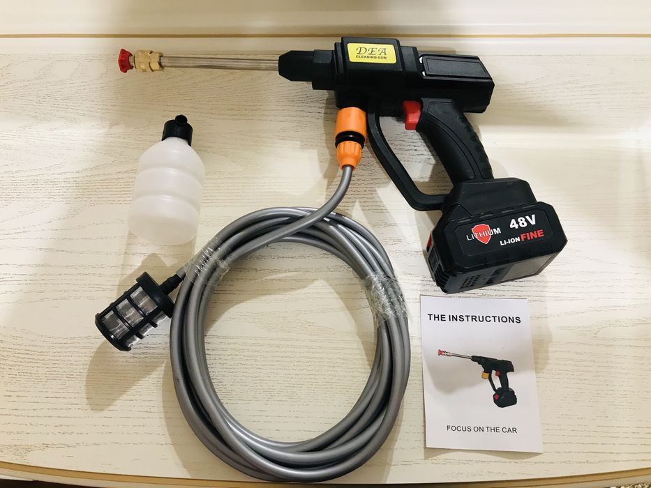 Беспроводной Карчер для мойки автомобиля! Karcher!