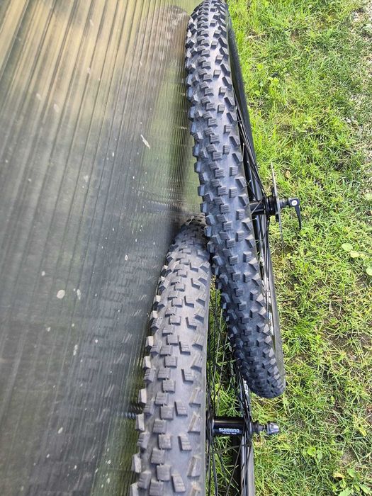 Roti MTB Rigida Sniper , 26 inch, complete, butuci Shimano, anvelope Schwalbe
