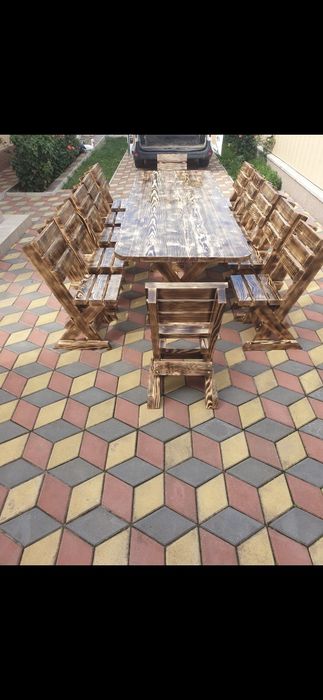 Mese,scaune,banci rustice pentru foișoare,gradini,terase