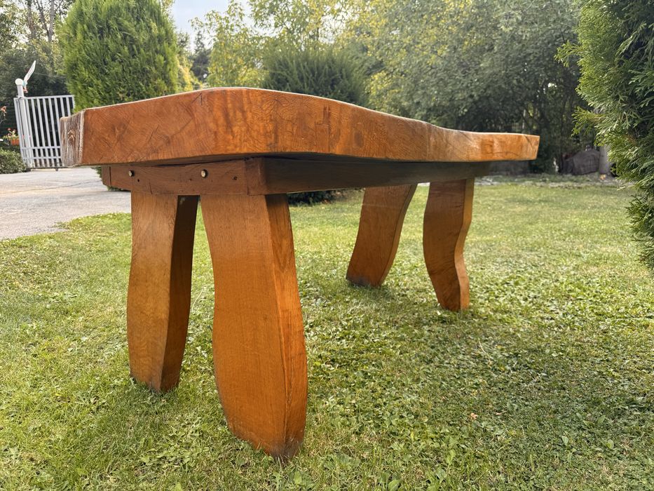 Бутикова масивна маса/бюро от дъб