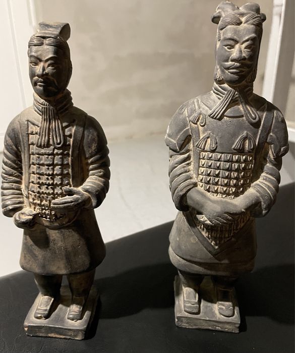 Soldați chinezi , teracotă