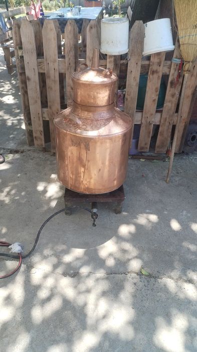 Cazane tuica de cupru și inox