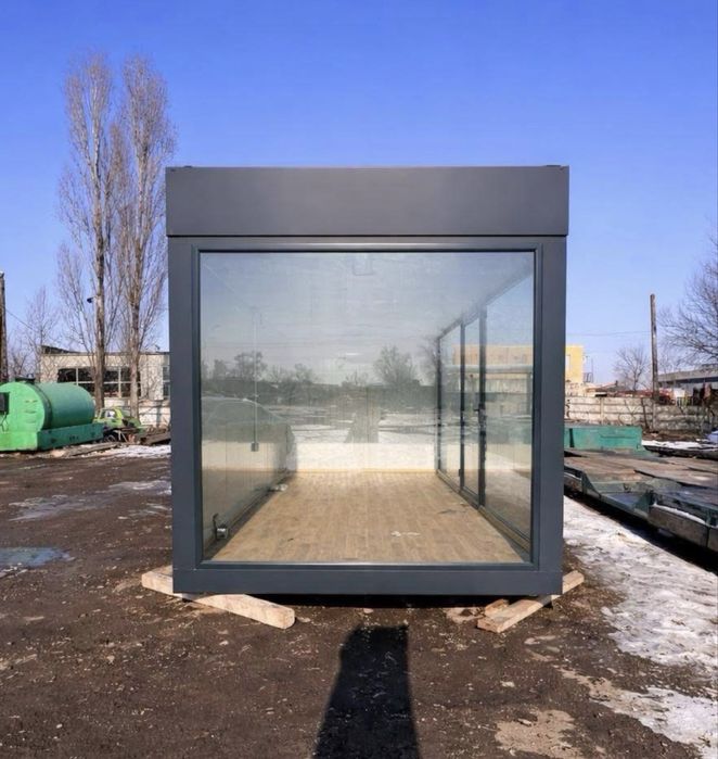 Container modular vitrina pentru birou