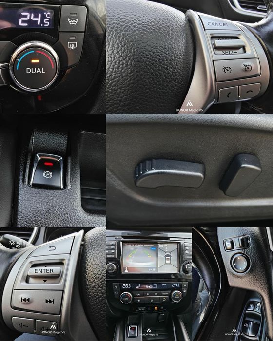 Nissan Qashqai 2015 tekna camera 360 full