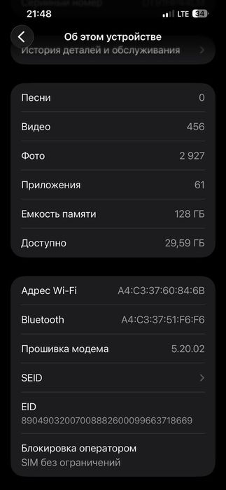 Iphone 13 pro max 128 gb