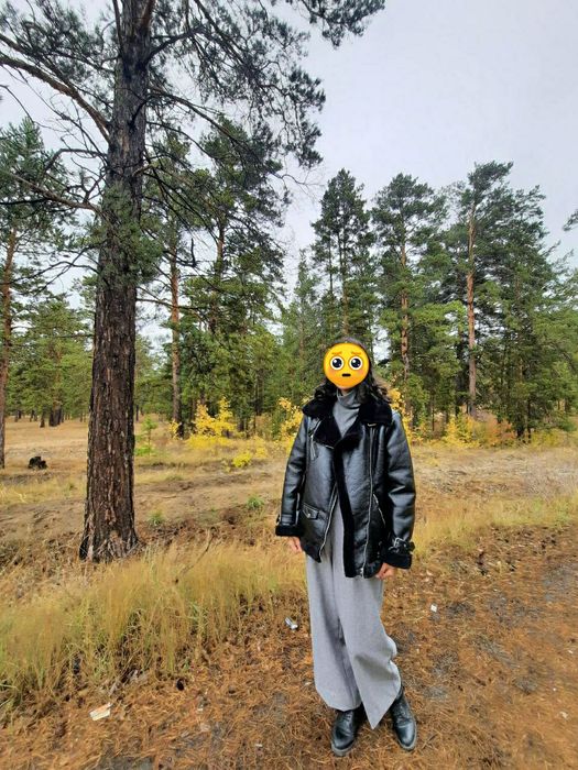 Дубленка авиатор женскаЯ