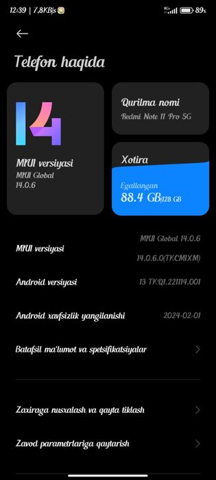 Redmi Not 11 Pro 5G